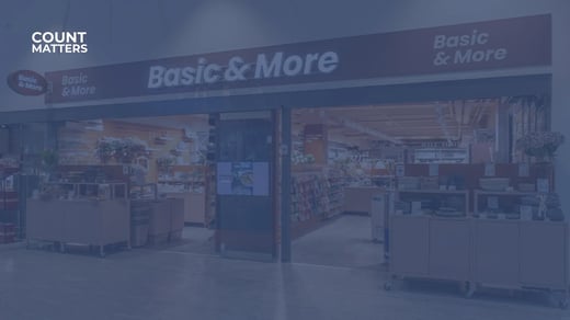 Basic & More höjer butiksprestanda med CountMatters kundräknare system