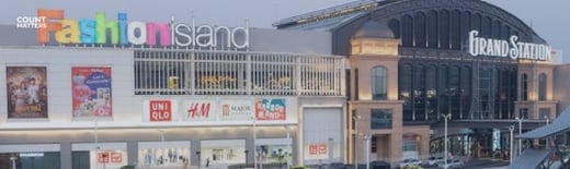 Fashion Island skaliert Kundenzählersystem für schienengebundene Laufkundschaft