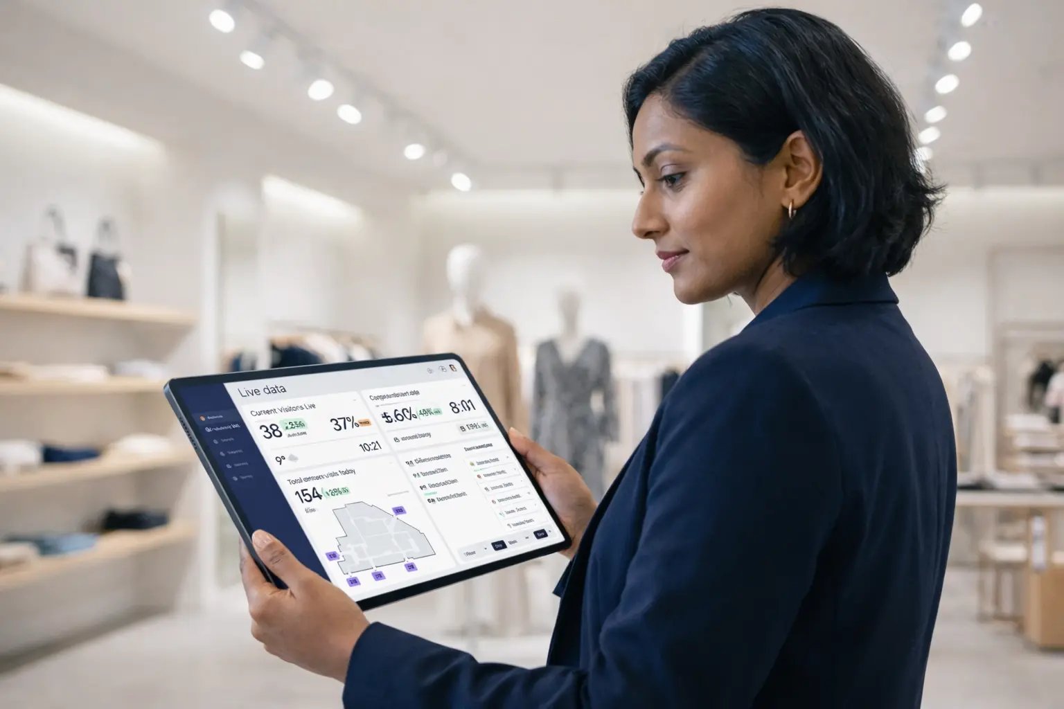 
  
    Dashboard för butiksanalys
  

