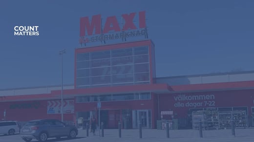 ICA-butiker inför kapacitetsmätning i realtid — 21 butiker live