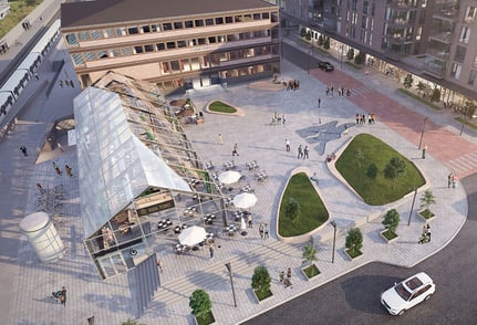 Omsætning + Realtime Besøgstælling på Røa Torg øger konverteringen